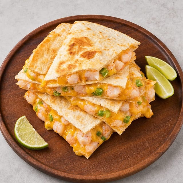 Shrimp Quesadilla.
